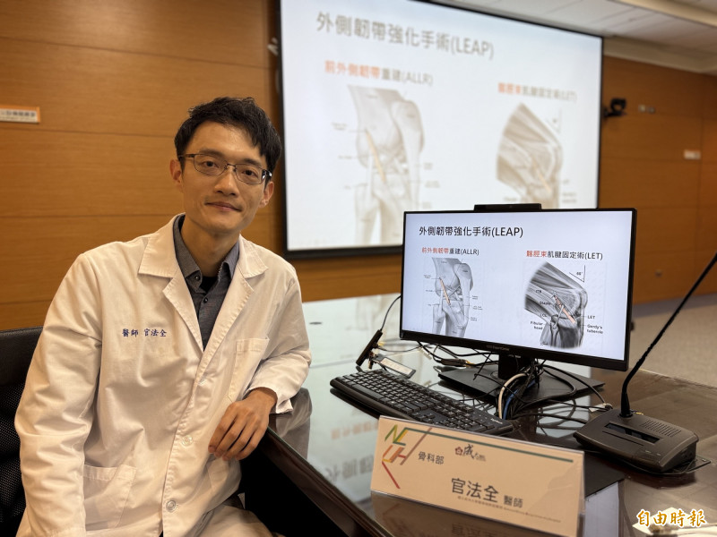 「啪」一聲!大學球員前十字韌帶斷裂,複合手術助重返球場揭高風險族群新解方