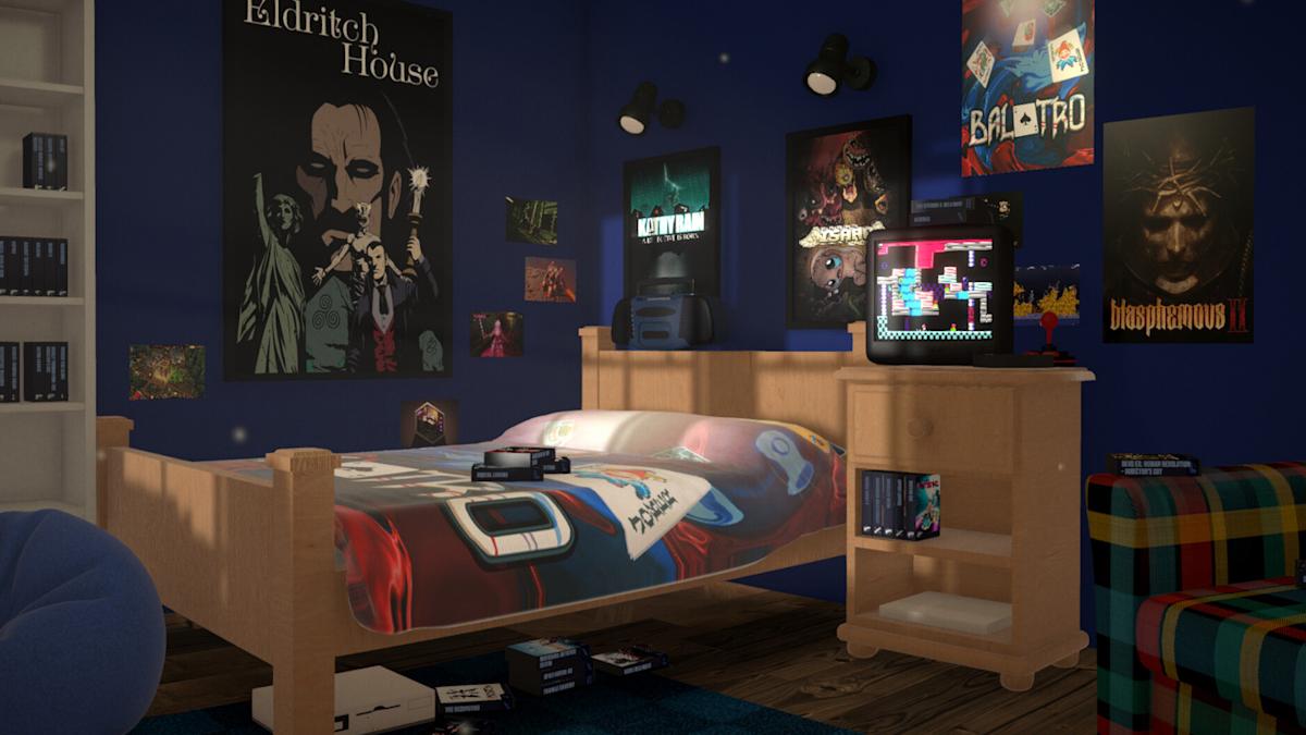 《BOXROOM》2026年登場!虛擬遊戲房完美重現Steam收藏庫 實體遊戲盒任你擺