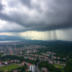 今夜花東、恆春半島防豪雨，明日上午有望解除「紅霞」海警！