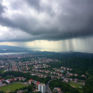 今夜花東、恆春半島防豪雨，明日上午有望解除「紅霞」海警！