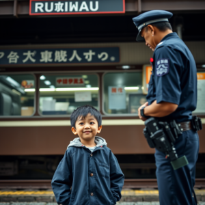 8 歲日籍男童台北走失 警員日文搭救母子團圓