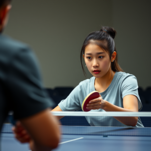 葉伊恬六連勝挺進四強 桌球小將奮戰俄羅斯女將