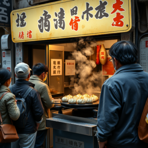 中壢的美食地圖上，有一間老字號水煎包店——莊記水煎包，以其獨特的高麗菜水煎包吸引了無數食客。這間店自開業以來，始終只賣一種口味，卻憑藉著現包現煎的高品質，成為中壢人心中的 下午茶、點心甚至是晚餐的首選。