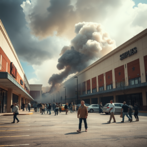熊本AEON MALL地震後爆炸，20餘人失蹤！倖存女大生：白煙撲來時我嚇壞了
