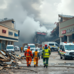 熊本強震引發购物中心爆炸，2死10餘人失聯，救援仍在進行