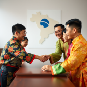 楊文科率新竹縣赴巴西 客家文化走向國際舞台