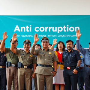 反賄選誓師大會：橋頭地檢署誓言淨化選風