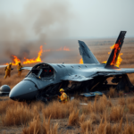 F-35戰機加州墜毀，飛行員生死未卜，後續影響多大？