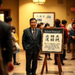 大雅國小校長16年來首連任,地方開心送「賴著不走」匾額