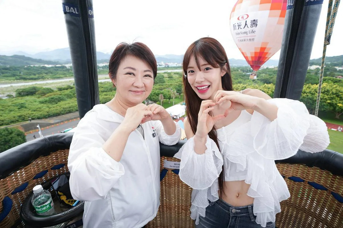 第六年！台中石岡熱氣球嘉年華升空，媽祖「雙媽會」背後，地方觀光能飛多高？