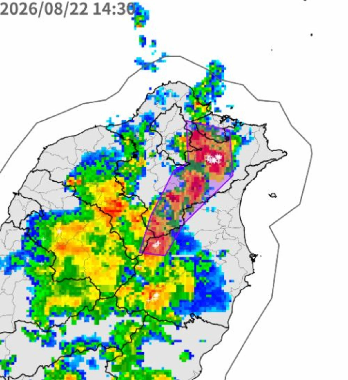 國家級警報響徹北台灣!6縣市午後大雷雨急襲,強降雨風險有多高?